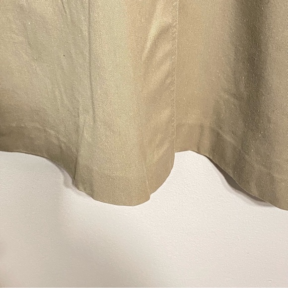 Vintage D.S. Ross Collectibles Khaki Sleeveless Button Front Dress size 7/8 - Picture 8 of 14